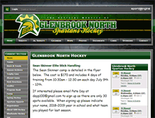 Tablet Screenshot of glenbrooknorthhockey.org